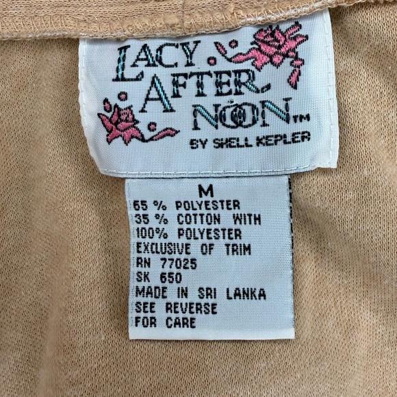 🌸Vintage "Lacy Afternoon" Robe by Shell Kepler - Size M🌸 - Picture 8 of 9